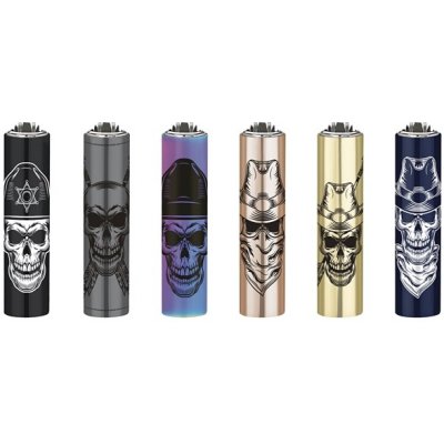 Clipper FCP22RH Metal Cover Western Skulls 30 ks – Hledejceny.cz