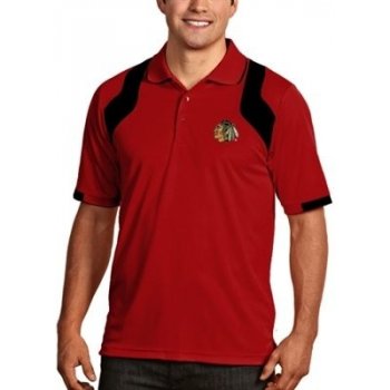 Antigua tričko Chicago blackhawks Fusion Polo červené
