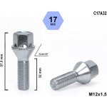 Kolový šroub M12x1,5x32 kuželový, klíč 17, C17A32 výška 57,5 mm | Zboží Auto