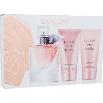 Lancôme La Vie Est Belle EDP 30 ml + sprchový gel 50 ml + tělové mléko 50 ml dárková sada