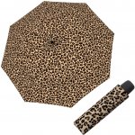 Derby Hit Mini Leo dámský skládací deštník hnědý – Zboží Dáma