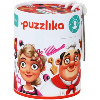 Puzzlika 13524 Profese 2 naučné 21 dílků – Zboží Mobilmania