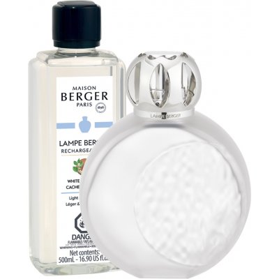 Maison Berger Paris katalytická lampa Astral bílá + náplň Bílý kašmír 250 ml – Zbozi.Blesk.cz