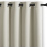 RESTILO závěs BLACKOUT krémová barva, klasický styl, stříbrné průchodky, materiál bl – Hledejceny.cz