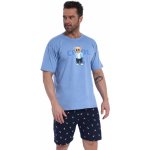 Cornette 326/169 Cool pánské pyžamo krátké modré – Zboží Dáma Cornette 326/169 Cool pánské pyžamo krátké modré – Zboží Dáma