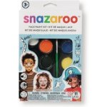 Snazaroo Velká sada barev na obličej 8 barev modrá – Sleviste.cz