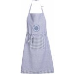 Forbyt kuchyňská zástěra 2203 Kruh a Káro modrá 70x90cm – Sleviste.cz