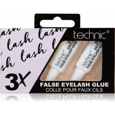 Technic Cosmetics False Eyelash Glue 3x 1 ml – Zboží Dáma