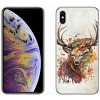 Pouzdro a kryt na mobilní telefon Apple Pouzdro mmCase Gelové iPhone XS Max - jelen 1