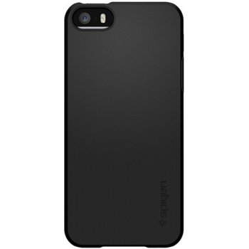 Pouzdro Spigen Thin Fit iPhone SE / 5s / 5 černé