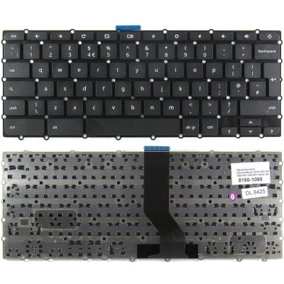 klávesnice Acer ChromeBook C910 CB3-531 CB3-431 CB5-571 černá UK – Zbozi.Blesk.cz