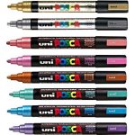 Uni Posca PC-5M stříbrný – Zboží Mobilmania
