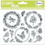 Aladine Gelová razítka Stampo Clear Věnečky – Sleviste.cz