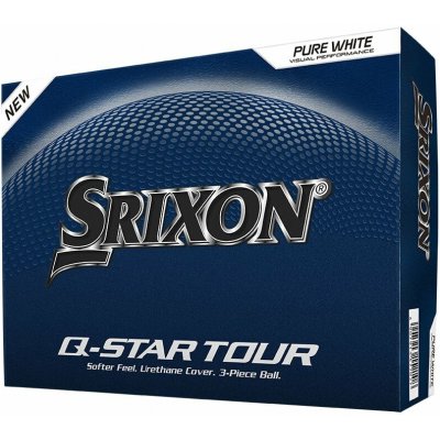 Srixon Q-Star Tour 6 bílé 12 ks – Hledejceny.cz