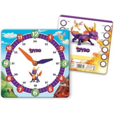 ARGUS Hodiny na výuku papírové Spyro 17100359 – Hledejceny.cz