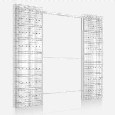 Eclisse dvoukřídlé 600+600 x 1970 mm x 125 mm zdivo – Sleviste.cz