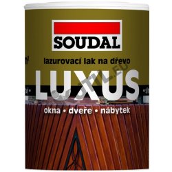 Soudal Lak lazurovací LUXUS transpar.UV filtr 0,75L