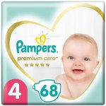 Pampers premium care 4 68 ks – Hledejceny.cz