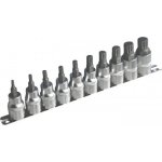 Zástrčné hlavice XZN (Spline) 1/2", M4 - M18, sada 10 kusů na liště - ASTA – Hledejceny.cz