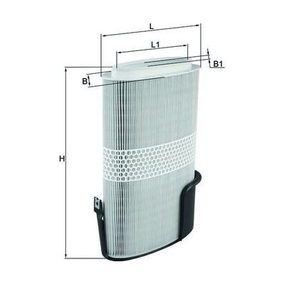 Vzduchový filtr KNECHT LX 1009/6 – Hledejceny.cz