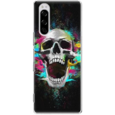 Pouzdro iSaprio - Skull in Colors - Sony Xperia 5