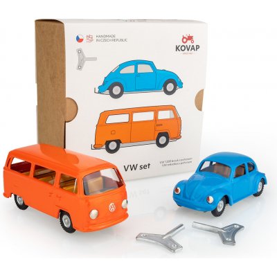 KOVAP SET Auta VW Brouk a mikrobus – Zboží Dáma