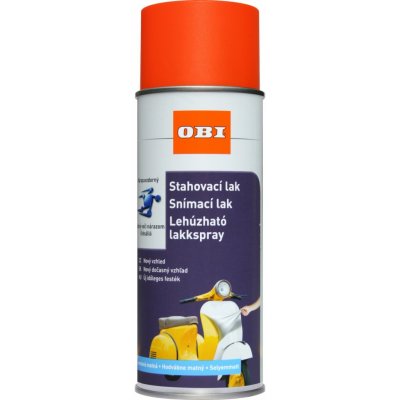 OBI lak stahovací 400 ml neonově oranžový – Zbozi.Blesk.cz