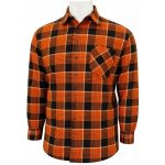 PGT Fabrics 4WRK Hera Flanelová košile medová – Zboží Mobilmania