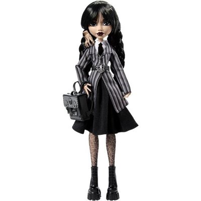 Monster High X Wednesday Addams ve školní uniformě doplňky HXJ04 – Sleviste.cz