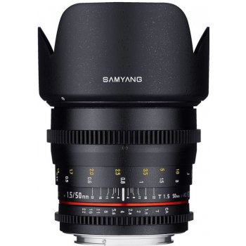 Samyang 50mm T1.5 VDSLR AS UMC Canon EF