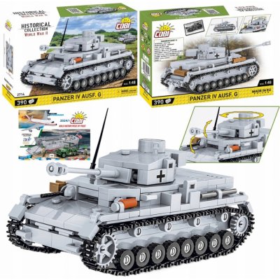 COBI 2714 World War II Německý střední tank PzKpfW Panzer IV ausf. G – Zboží Dáma