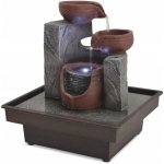 FONTÁNA VODOPÁD VNITŘNÍ SADA LED ČERPADLO – Zboží Dáma