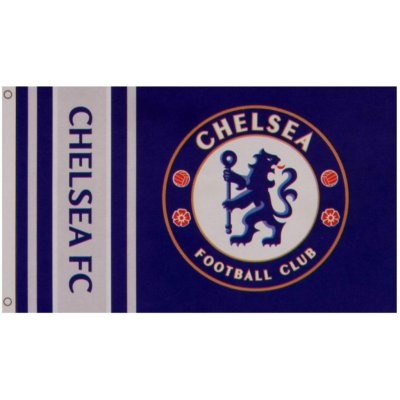 CurePink: | Vlajka FC Chelsea: Znak (152 x 91 cm) modrá [141755] – Hledejceny.cz