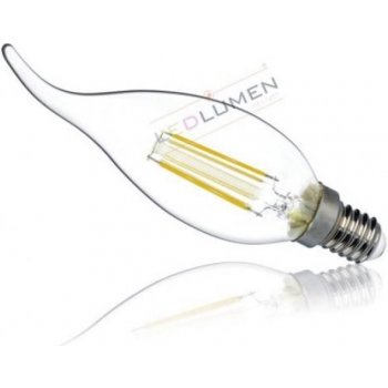 Ledin LED žárovka 4W 4xCOB Filament E14 490lm Teplá bílá