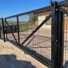 Branka Brána Posuvná Zn +komaxit šířka 4000 x výška 1700