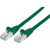 síťový kabel Premiumcord sp6asftp020G Patch, CAT6a S-FTP, RJ45-RJ45, AWG 26/7, 2m, zelený