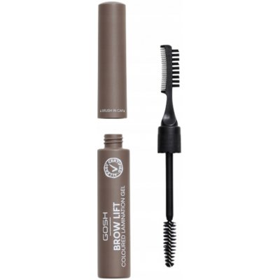 Gosh Copenhagen Brow Lift Coloured Lamination Gel laminační gel na obočí 001 Grey Brown 6 ml – Zbozi.Blesk.cz