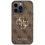 Pouzdro Guess PU 4G Metal Logo iPhone 14 Pro Max hnědé – Zboží Mobilmania