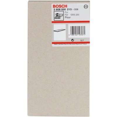 Bosch Brusná deska 185 x 93 mm, 2608000213 – Zboží Mobilmania