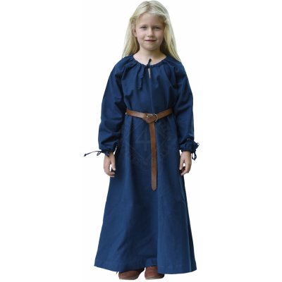 Outfit4Events středověké šaty Ana modrá – Zboží Mobilmania