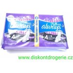 Always Platinum Secure Night hygienické vložky s křidélky 10 ks – Zboží Dáma