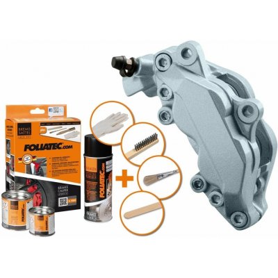 Foliatec dvousložková barva na brzdy, stříbrná (Marina bay) | Zboží Auto