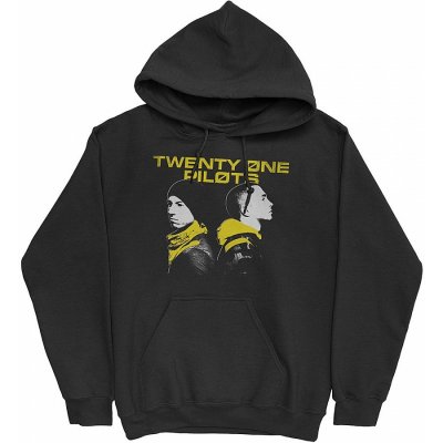 Twenty One Pilots mikina Back To Back Black – Sleviste.cz