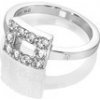 Prsteny Hot Diamonds Stříbrný prsten Echo DR240 o 50 b