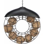 Trixie Zásobník věnec se stříškou na 8 lojových koulí 24 x 8 cm černá – Zboží Dáma