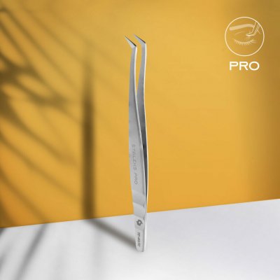 Pinzeta na řasy STALEKS EXPERT 40/12 – Zboží Dáma