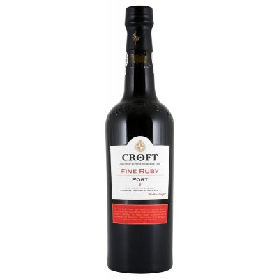 Croft Fine Ruby Port 20% 0,75 l (holá láhev) – Zboží Dáma