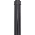Sloupek kulatý o průměru 38mm - poplastovaný ANTRACIT Výška sloupku: 175cm