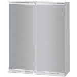 Olsen Spa Basic II koupelnová skříňka 46 x 55 se zrcadlem - kovové provedení – Hledejceny.cz