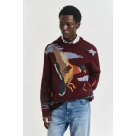 Gant Bird Graphic C-neck Plumped Red – Zboží Mobilmania